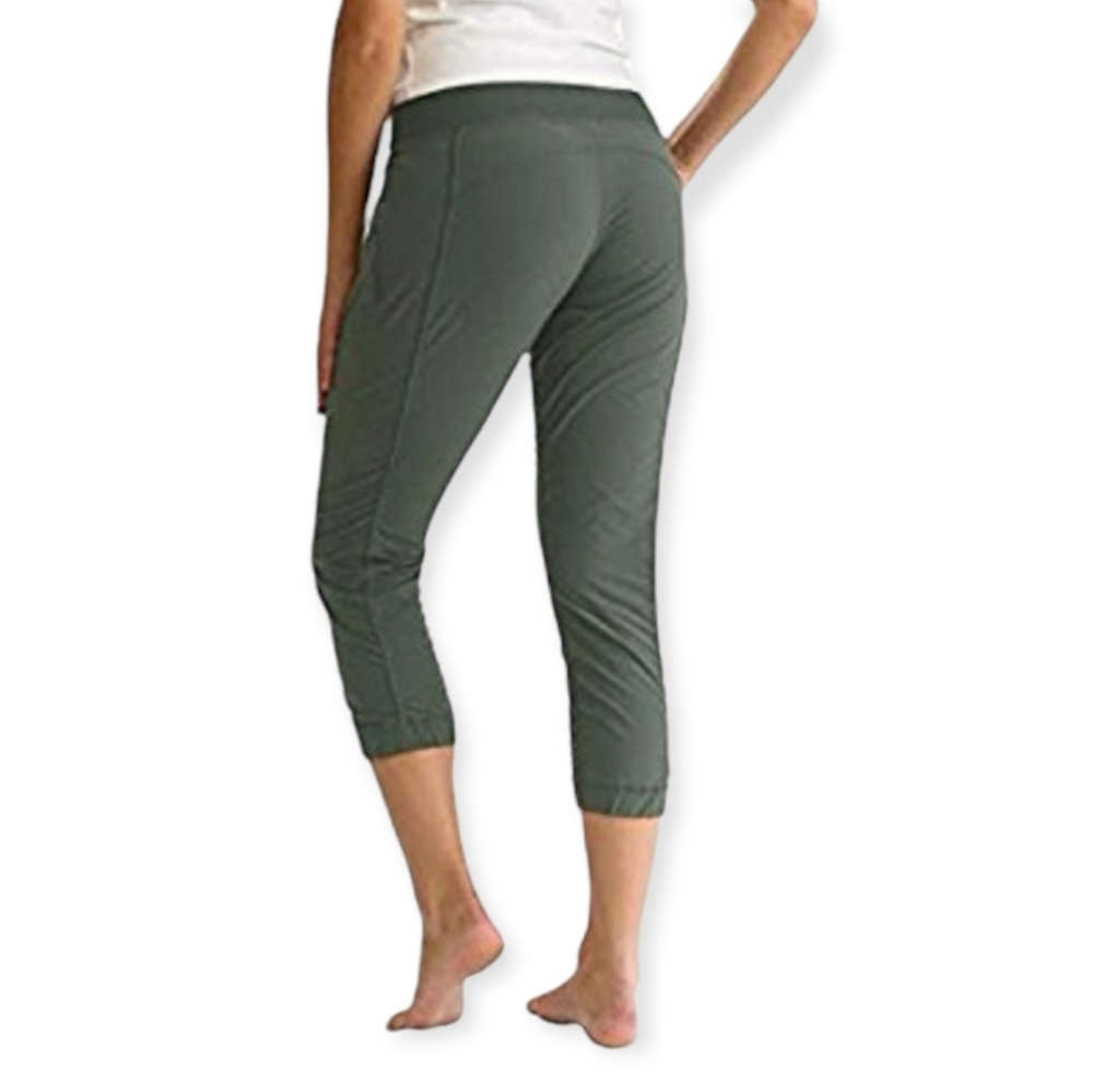 NEW! ACTIVE CROP PANTS/LIGHTWEIGHT JOGGERS - (L)
